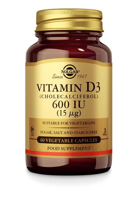 Vitamin D-3 600 IU