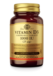 Vitamine D-3 1000 IU/25 mcg kauwtabletten